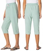 Spodnie damskie - Cienkie Spodnie Damskie Bawełniane Lato 7701-7 XL - miniaturka - grafika 1