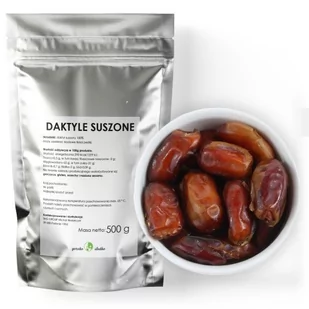 Daktyle suszone 500g - Zdrowa żywność - miniaturka - grafika 1