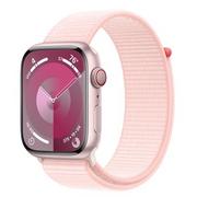 Smartwatch - Apple Watch Series 9 GPS + Cellular 45mm Aluminium Sport Różowy - miniaturka - grafika 1
