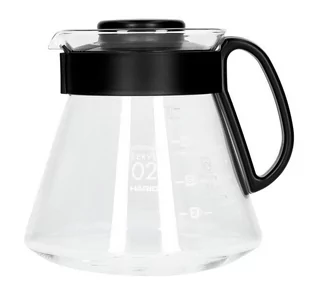 Hario V60-02 Range Server 600ml czarny 3827-uniw - Dzbanki i imbryki - miniaturka - grafika 1