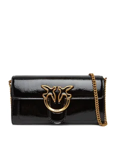 PINKO Torba Love One Wallet C AI 23-24 PCPL 100062 A10I Czarny - Torebki damskie - miniaturka - grafika 1