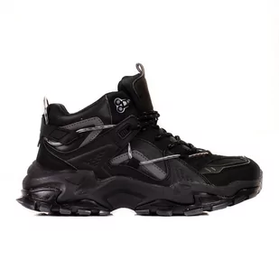 Big Star sneakersy damskie KK274387 czarne - Sneakersy damskie - miniaturka - grafika 1