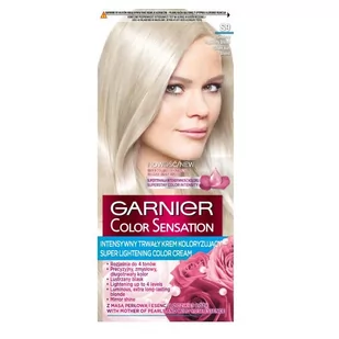 Garnier Garnier Color Sensation krem koloryzujący do włosów S9 Srebrny Popielaty Blond - Farby do włosów i szampony koloryzujące - miniaturka - grafika 1