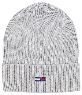 Tommy Jeans Czapka z flagą TJW, Średni szary wrzos, Rozmiar uniwersalny - Czapki damskie - miniaturka - grafika 1