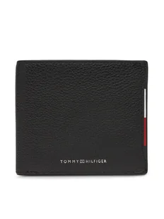 Tommy Hilfiger Portfel męski Central Cc And Coin AM0AM13514 Czarny - Portfele - miniaturka - grafika 1