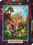 Puzzle - Puzzle 1000 el. Fantastyczna Fauna - Giraffolove Heye - puzzle - miniaturka - grafika 1