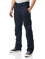 Spodenki męskie - VF Dickies UK Męskie spodnie Action Flex granatowe spodnie robocze, 33 W/32 L - miniaturka - grafika 1