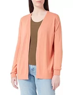 Kurtki damskie - s.Oliver Damska kurtka z dzianiny, długi rękaw, pomarańczowa, 44 (DE), pomarańczowy, 44 - miniaturka - grafika 1