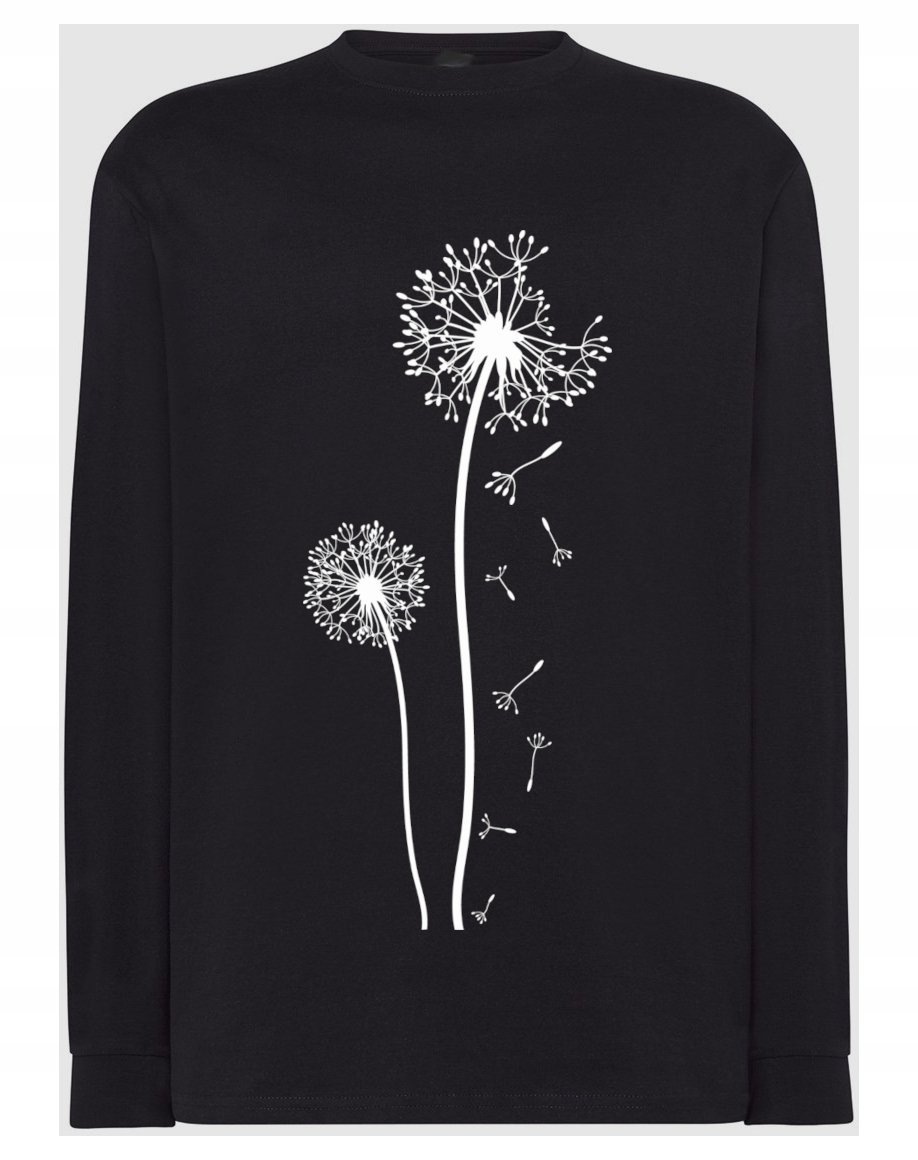 Longsleeve męski nadruk Dmuchawiec Dmuchawce r.XL