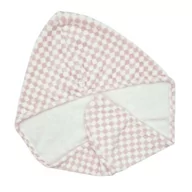 Inne akcesoria do pielęgnacji dzieci - Turban Do Włosów Ręcznik Wysoka Jakość Wzór Kratka - miniaturka - grafika 1