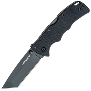 Nóż składany Cold Steel Verdict Tanto AUS-10A - Black - Noże - miniaturka - grafika 1