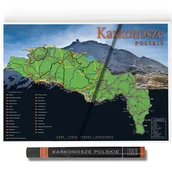 Przewodniki - Mapa Zdrapka Karkonosze polskie - miniaturka - grafika 1