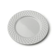 Talerze - Talerz deserowy Diamond szary 20,5 cm - miniaturka - grafika 1