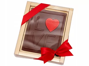 Czekolada belgijska 150g LOVE Prezent na Walentynki WZ6 - Czekolada - miniaturka - grafika 1