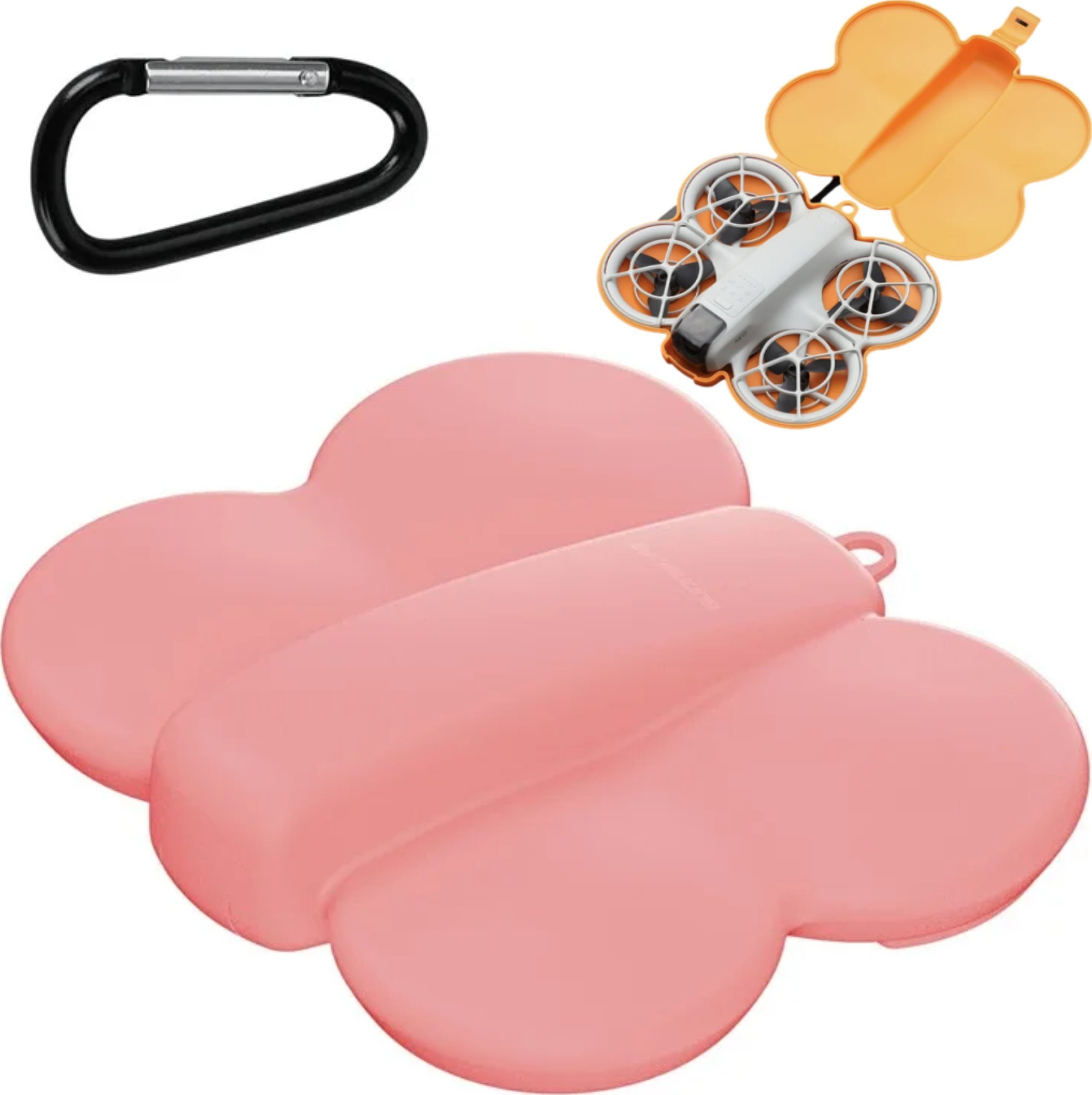 TORBA ETUI HARD CASE FUTERAŁ DOPASOWANY SUNNYLIFE DO DRONA DJI NEO RÓŻOWE