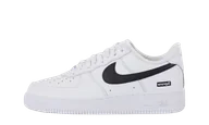 Buty sportowe męskie - Nike Air Force 1 Low Supreme White Black - miniaturka - grafika 1