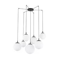 Lampy sufitowe - Duża lampa wisząca typu pająk, 7 kloszy TK 4794 z serii ESME WHITE - miniaturka - grafika 1