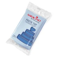 Dodatki do ciast w proszku - Masa cukrowa do obkładania niebieska Blue Top Paste 1kg - Saracino - miniaturka - grafika 1