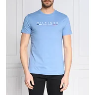 Koszulki męskie - Tommy Hilfiger T-shirt HILFIGER NEW YORK Slim Fit - miniaturka - grafika 1