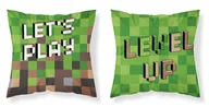 Poszewki na poduszki - Detexpol Poszewka 40x40 bawełniana pixele MF015_20220409120954 - miniaturka - grafika 1