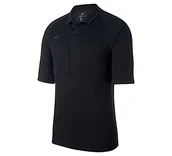 Koszulki męskie - Nike męski T-shirt M Nk Dry Ref Jsy Ss czarny Black/Anthracite/(Anthracite) M - miniaturka - grafika 1
