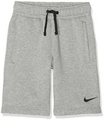 Spodenki damskie - Nike szorty dziecięce Y Short Flc Tm Club19 Dk Grey Heather/Dark Steel Grey/Black/(Black) XS - miniaturka - grafika 1