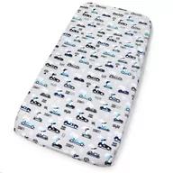 Prześcieradła dla dzieci - Kerstin Prześcieradło Do Łóżeczka 140X70 Cm Bawełn - miniaturka - grafika 1