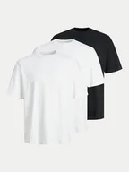 Koszulki męskie - Jack&Jones Komplet 3 t-shirtów Hugo 12284202 Kolorowy Loose Fit - miniaturka - grafika 1