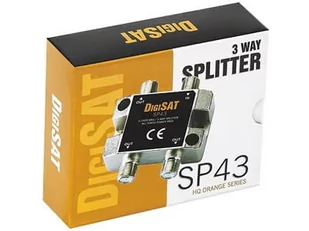 DigiSAT Rozgałęźnik TV SP43 1x3 SP43 - Rozgałęźniki i multiswitche do TV-SAT - miniaturka - grafika 2