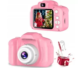 Kamera Aparat Fotograficzny Cyfrowy Dzieci Hd Gry - Fotopułapki - miniaturka - grafika 1