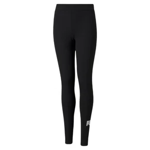 Legginsy dla dzieci Puma ESS Logo Leggings Jr 587035 (kolor Czarny, rozmiar 164cm) - Legginsy - miniaturka - grafika 1