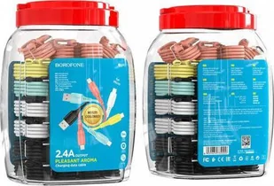 Kabel USB Borofone USB-A - microUSB 1 m Kolor wybierany losowo 6931474732200 - Kable USB - miniaturka - grafika 1