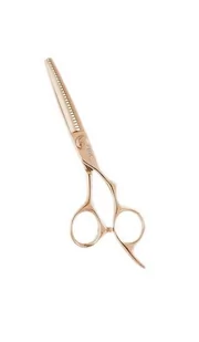 Fox Professional ROSE GOLD Premium Scissors - Profesjonalne Degażówki, Fryzjerskie 5,5" 1509543 WAH000243 - Nożyczki fryzjerskie - miniaturka - grafika 1