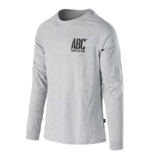 Longsleeve Helikon-Tex (ABC Always Be Cool) - Mid Grey Melange M - Odzież taktyczna i umundurowanie - miniaturka - grafika 1