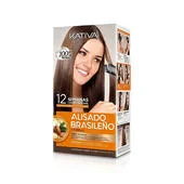 Pozostałe akcesoria fryzjerskie - Kativa Alisado Brasileno Zestaw do keratynowego prostowania włosów 225 ml (15 ml + 150 ml + 30 ml + 30 ml) - miniaturka - grafika 1