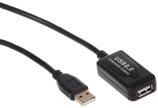 Maclean Kabel USB USB A USB A M/Ż Czarny 10m MCTV-757 - Kable USB - miniaturka - grafika 5
