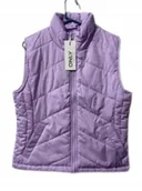 Bluzki damskie - Only Kamizelka Damska Pikowana Z Zamkiem Jasno Fioletowa M K1A - miniaturka - grafika 1