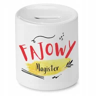 Skarbonki - Dla Astrologa Skarbonka na Urodziny na Prezent z Nadrukiem ze Zdjęciem + Opakowanie na prezent (wzór 01) - miniaturka - grafika 1