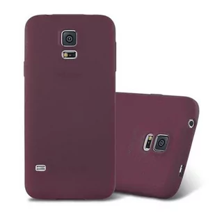 Cadorabo cador Abo  Frosted Matte silikonowe etui TPU do Samsung Galaxy S5  pokrowiec ochronny Case Cover Bumper, Samsung Galaxy S5 / S5 Neo - Etui i futerały do telefonów - miniaturka - grafika 1