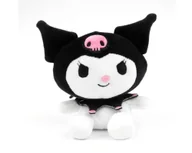 Maskotki i pluszaki - Hello Kitty Kuromi - plusz czarny 25cm - miniaturka - grafika 1