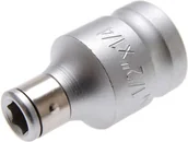 Klucze i nasadki - BGS 8201 adapter do bitów 12,5 (1/2) dla 6,3 (1/4), 1 sztuka - miniaturka - grafika 1