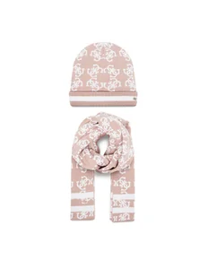 Guess Czapka J4BZ04 Z3H40 Różowy - Czapki dla dzieci - miniaturka - grafika 1