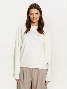 Guess Bluza W5RQ09 K8802 Écru Regular Fit - Bluzy damskie - miniaturka - grafika 1