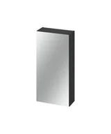 Szafki łazienkowe - Szafka łazienkowa wisząca z lustrem Meissen Keramik Werta 40 cm czarny mat S1005-003 - miniaturka - grafika 1