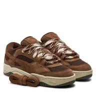Sneakersy męskie - Sneakersy Puma 180 Lace Interest 398415 01 Brązowy - miniaturka - grafika 1