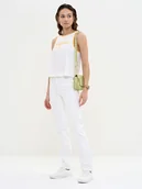 Koszulki i topy damskie - BIG STAR Top "Witalina" w kolorze białym - miniaturka - grafika 1