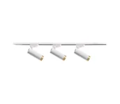 Lampy sufitowe - Oświetlenie punktowe do systemu szynowego FADO 3xGU10/10W/230V białe - miniaturka - grafika 1