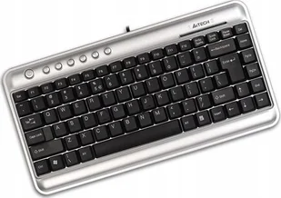 A4Tech EVO Slim Ultra Przewodowa Czarno-srebrna US EVOSLIMULTRA10242 - Klawiatury - miniaturka - grafika 1