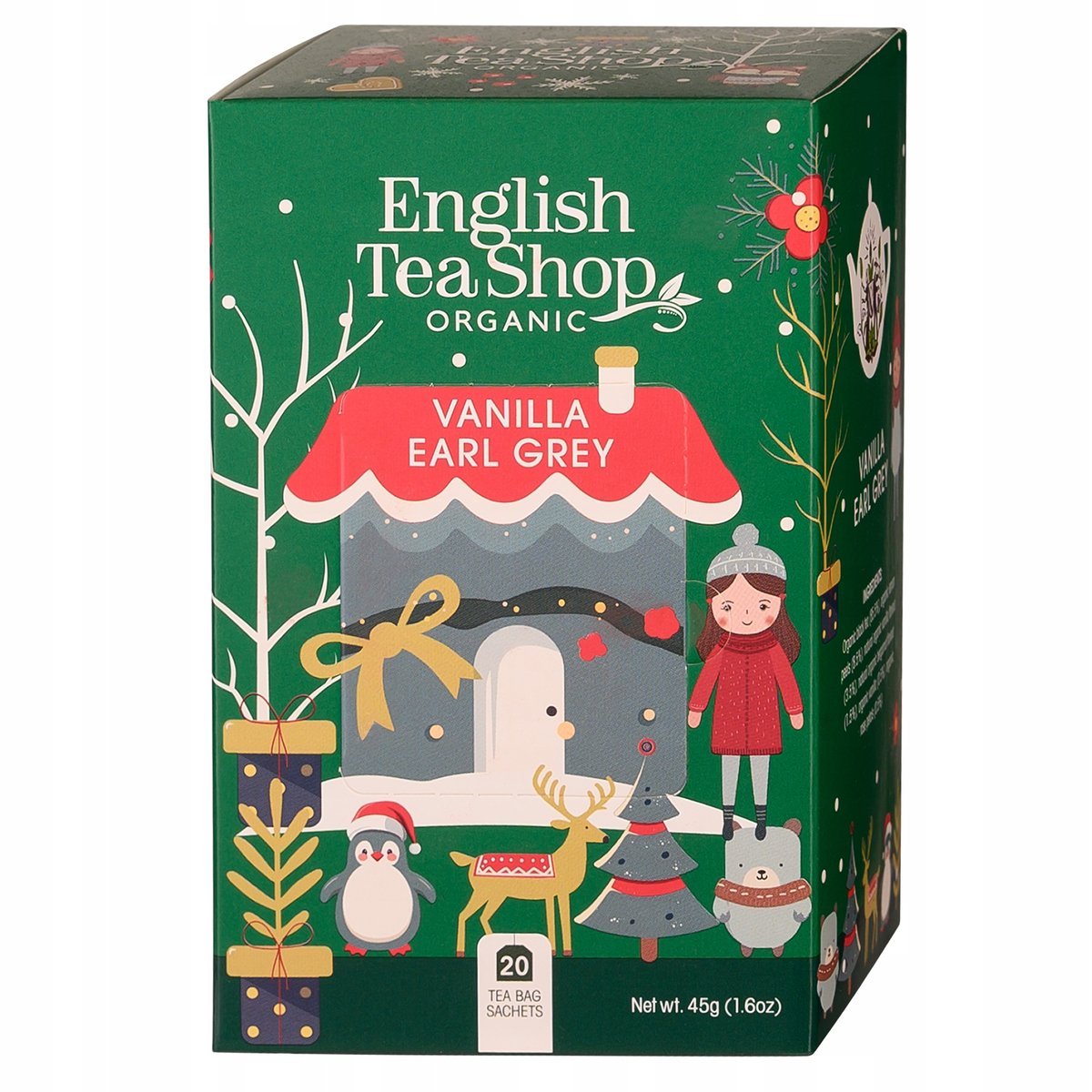 Xmas Vanilla Earl Grey - Herbata Świąteczna 20 saszetek z dedykacją