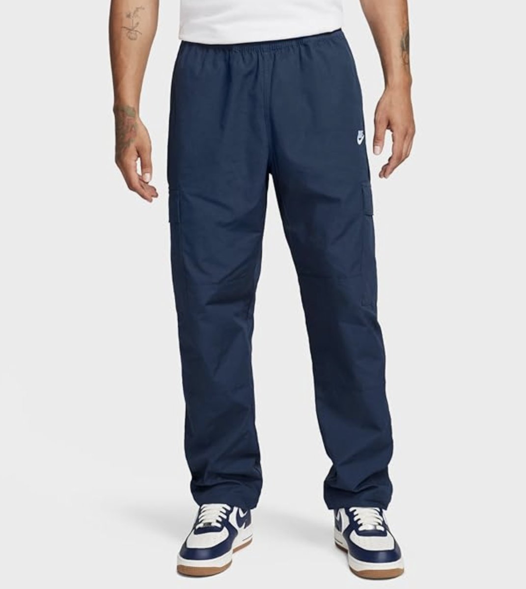 Nike spodnie dresowe męskie dx0613-410 niebieski rozmiar L